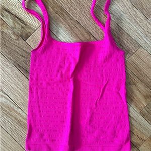 Free People Hot Pink Tank